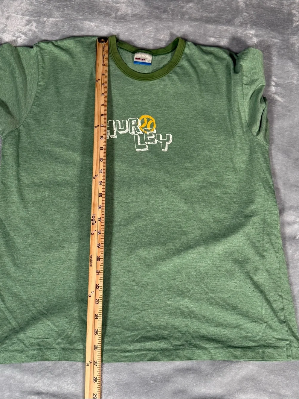 Vintage Hurley T Shirt Mens XL Slim Fit Lightweight Thin Single Stitch USA 90s